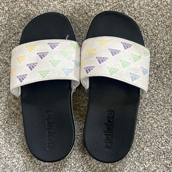 Adidas Kids Slide Sandals - Multicolor - Picture 2 of 3